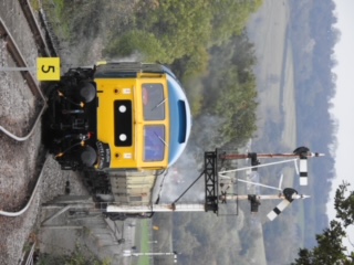 06 Nov 2021 47105 approaching Cheltenham Racecourse GWR 40th Anniversary Gala